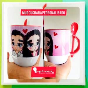 MUG PERSONALIZADO CON CUCHARA